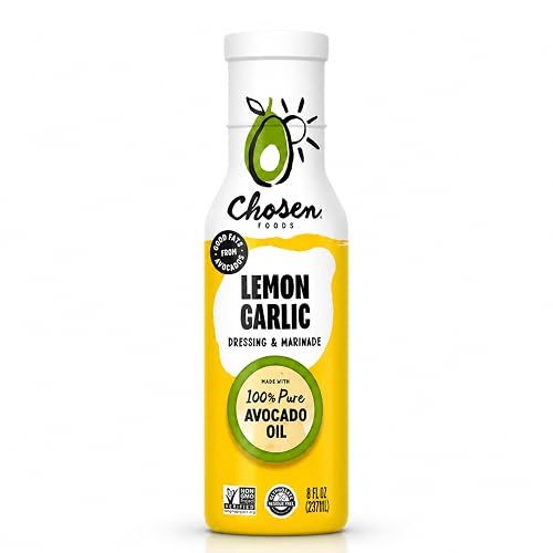 Chosen Foods Lemon Garlic Dressing, 237 ml. - Lemon Garlic - 8 Fl Oz
