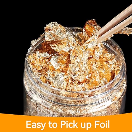 Miniatura 7 de 2 unidades de purpurina dorada, 0.35 oz (10 g) para decoración de tartas, decoración de pasteles, chispas de galletas, cupcakes, chispas para