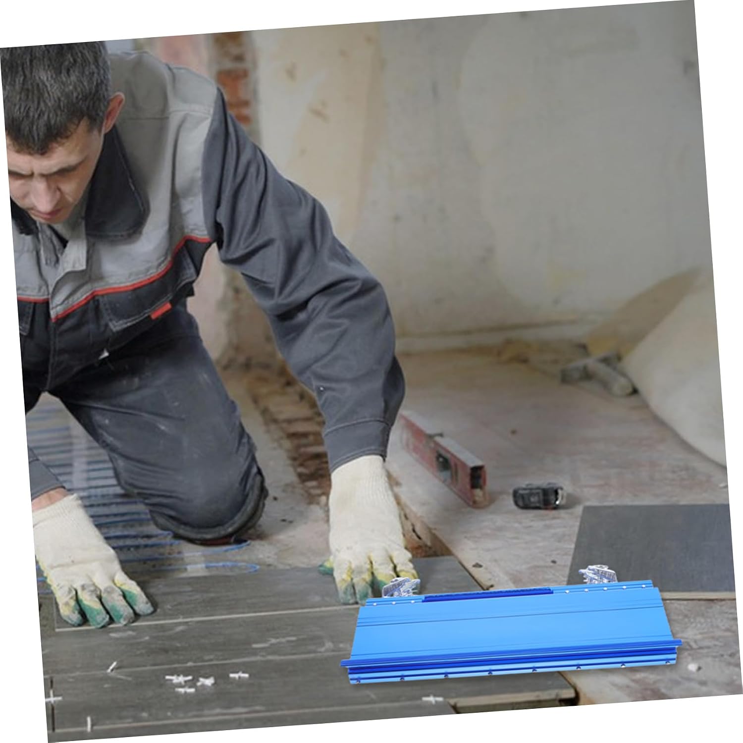 jojofuny Angle Grinder Tile Chamfering Tool Guide for Precision Cuts Ceramic Marble Smooth Tile Edges Durable Versatile Chamfering Machine for Indoor Renovation Projects