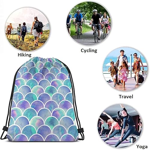 Vista 7 de Beabes Skulls - Mochila con cordón, Multi-a128