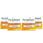 Himalaya PartySmart, 12 Capsule Tube - Alcohol Breakdown Liver Support for a Better Morning After Drinking - Plant Based, Vegan, Non-GMO, Gluten Free, Clinically Studied (Pack of 4)