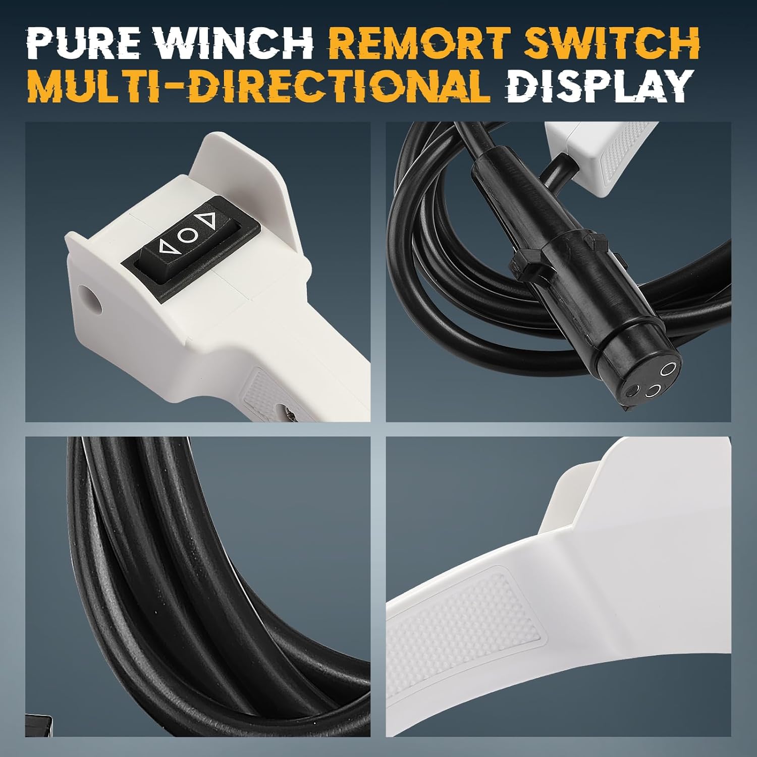 Winch Remote Handle Compatible with Polaris RZR Ranger 500 570 Crew XP 900 1000 2013-2020, Replace 4013466
