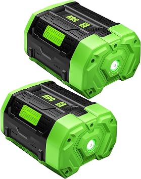 Replacement for EGO Power+ Battery 56V, 10.0Ah-BA5600T, 2Pack | Compatible with EGO 56V Battery Tools CS1604 CS1804 CS1403 HT2400 LB6504 LB5804 LB6500 LB4800