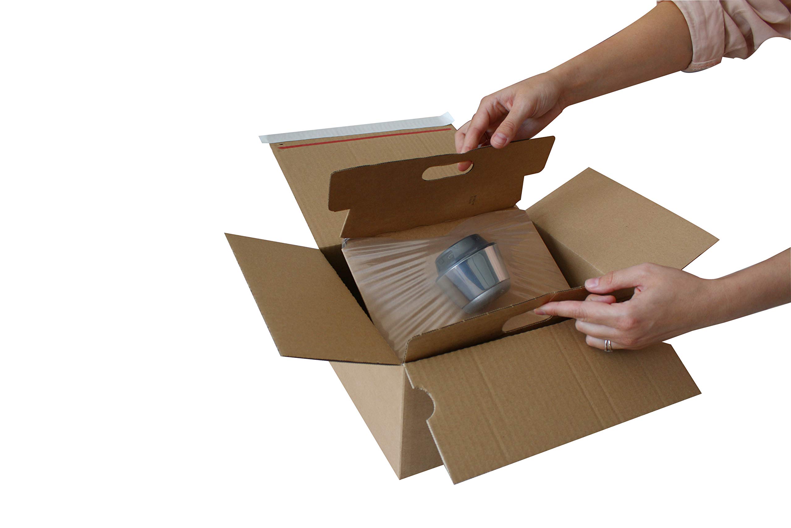 Carte Dozio - Boîtes en carton avec emballage suspendu pour expéditions - F.to int boîte 260 x 220 x 130-20 pièces en paquet