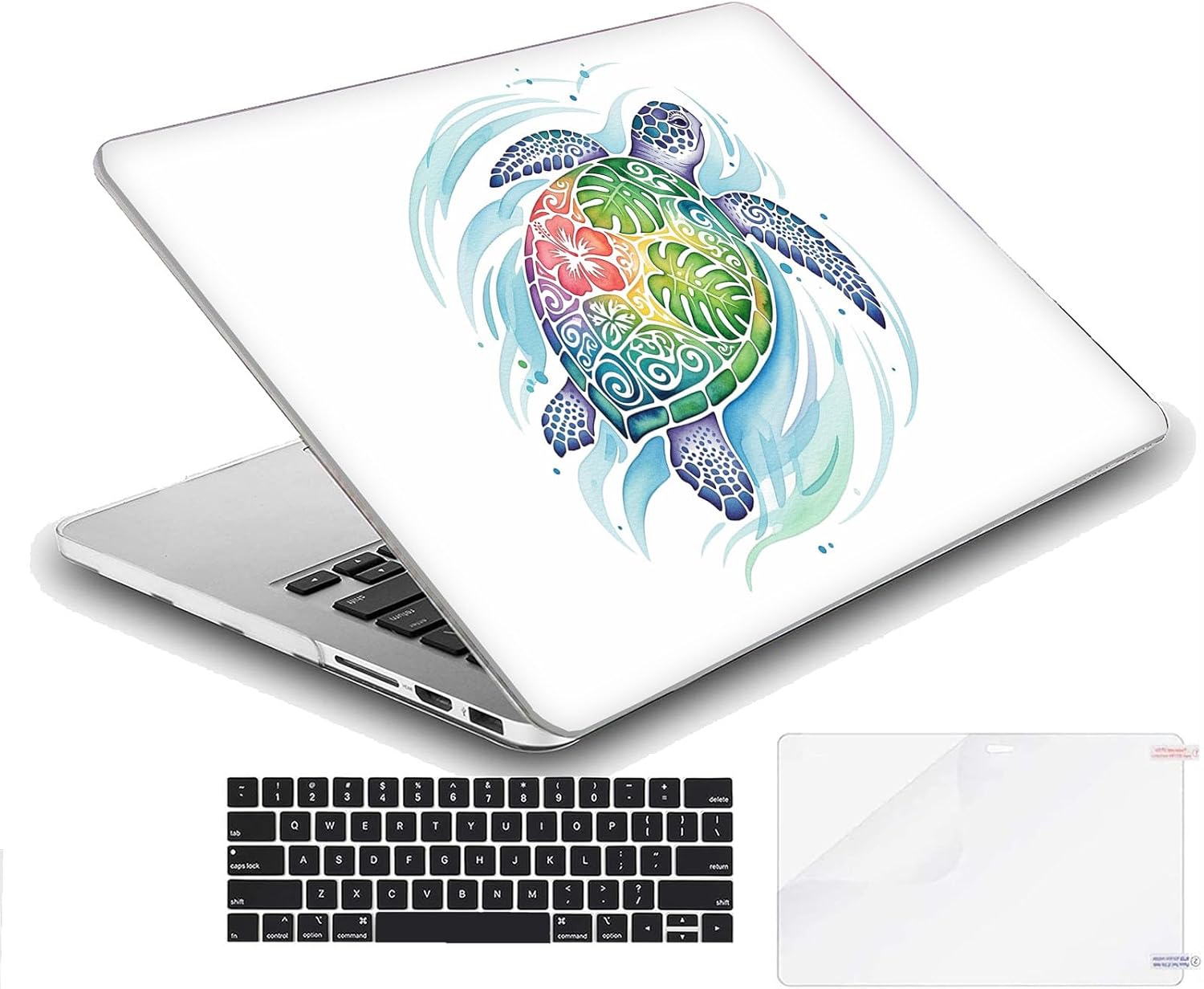 Compatible with MacBook Neo 13-inch, Hard Shell Case with Keyboard Cover and Screen Protector (A3404 A18 Pro chip, 2026 Release) - Tribal MC21218