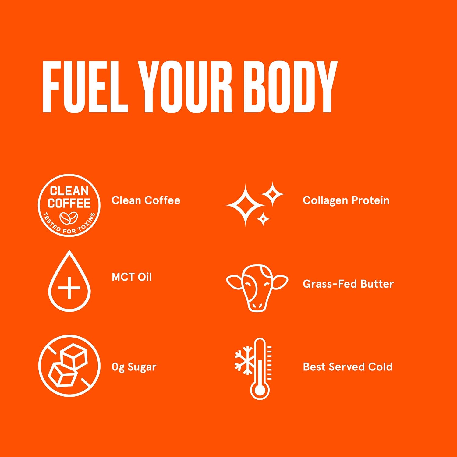 Cold Brew Coffee, Original, 8 Fl Oz, 110 Calories, 12 Pack, Bulletproof Iced Keto Coffee with 8g Protein, Brain Octane C8 MCT Oil, Grass Fed Butter, Zero Added Sugar for Sustained Energy