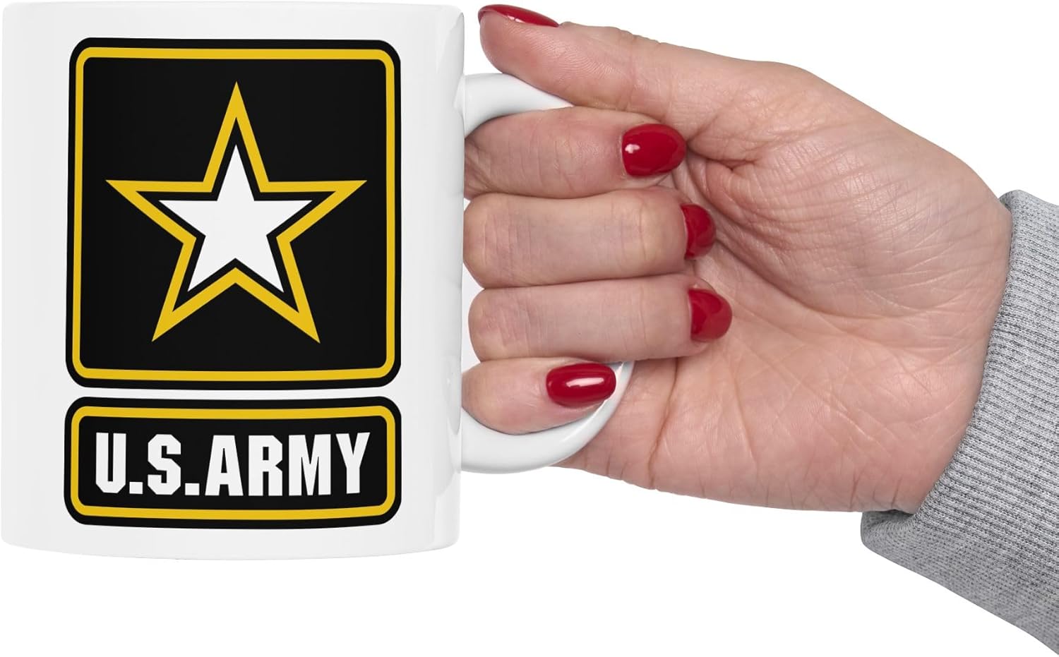 U.S. Army Coffee Mug (White, 15oz) - Image 6