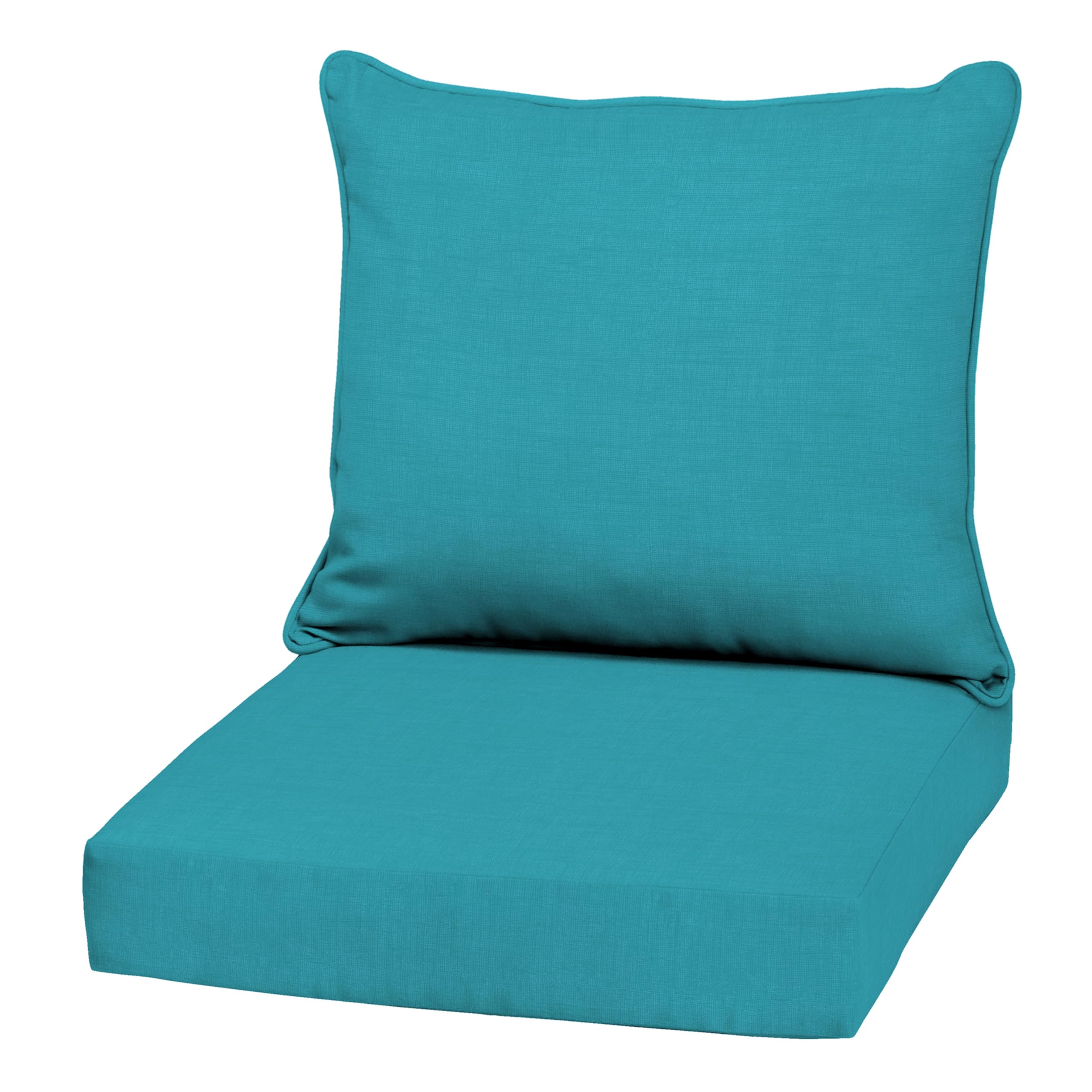 Arden Outdoor Deep Seat Cushion Set, 22x24, Lake Blue