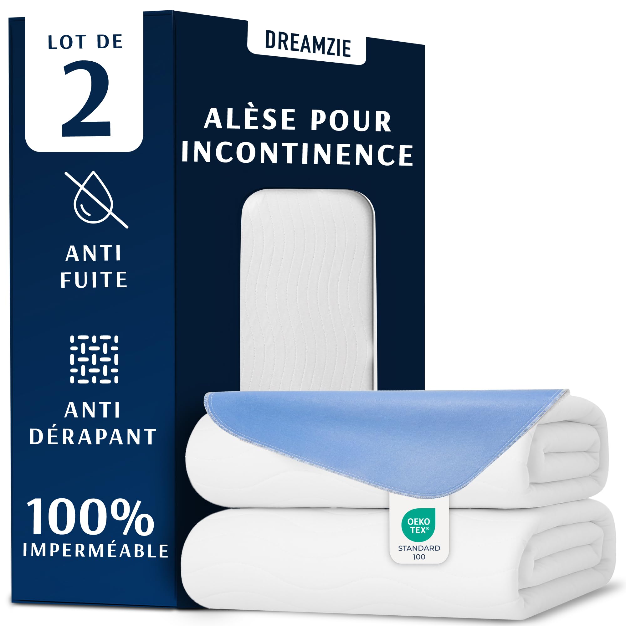 Protège-matelas 75 x 90 cm Dreamzie pour préserver les nuits des enfants et seniors