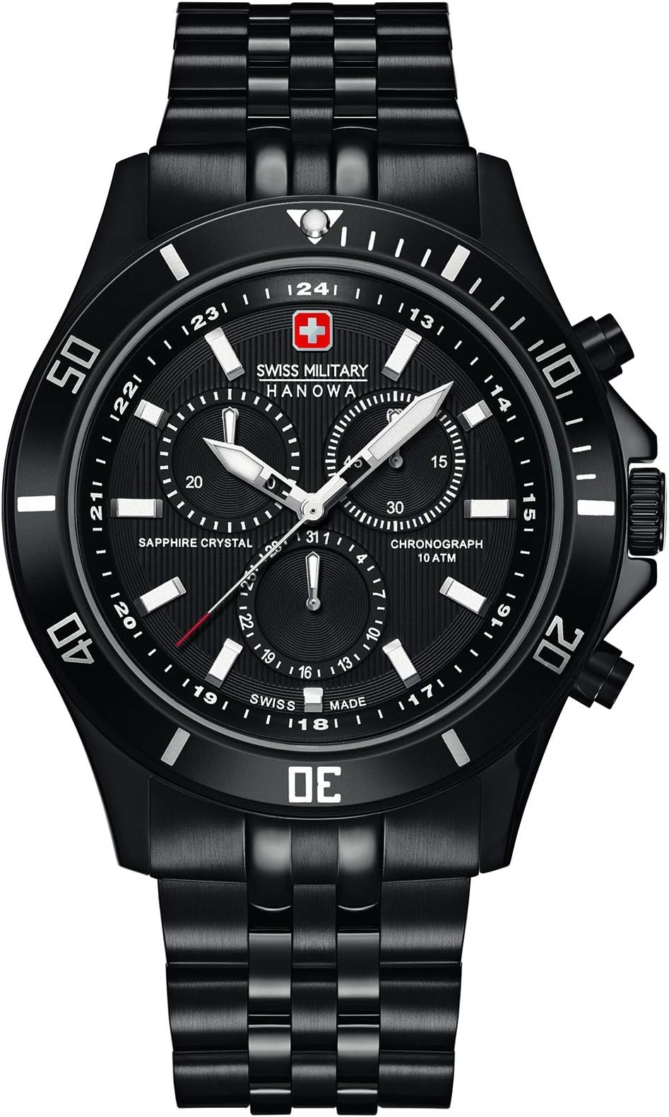 Swiss Military Hanowa Flagship Chrono 06-5331.13.007 Mens Chronograph Classic Design