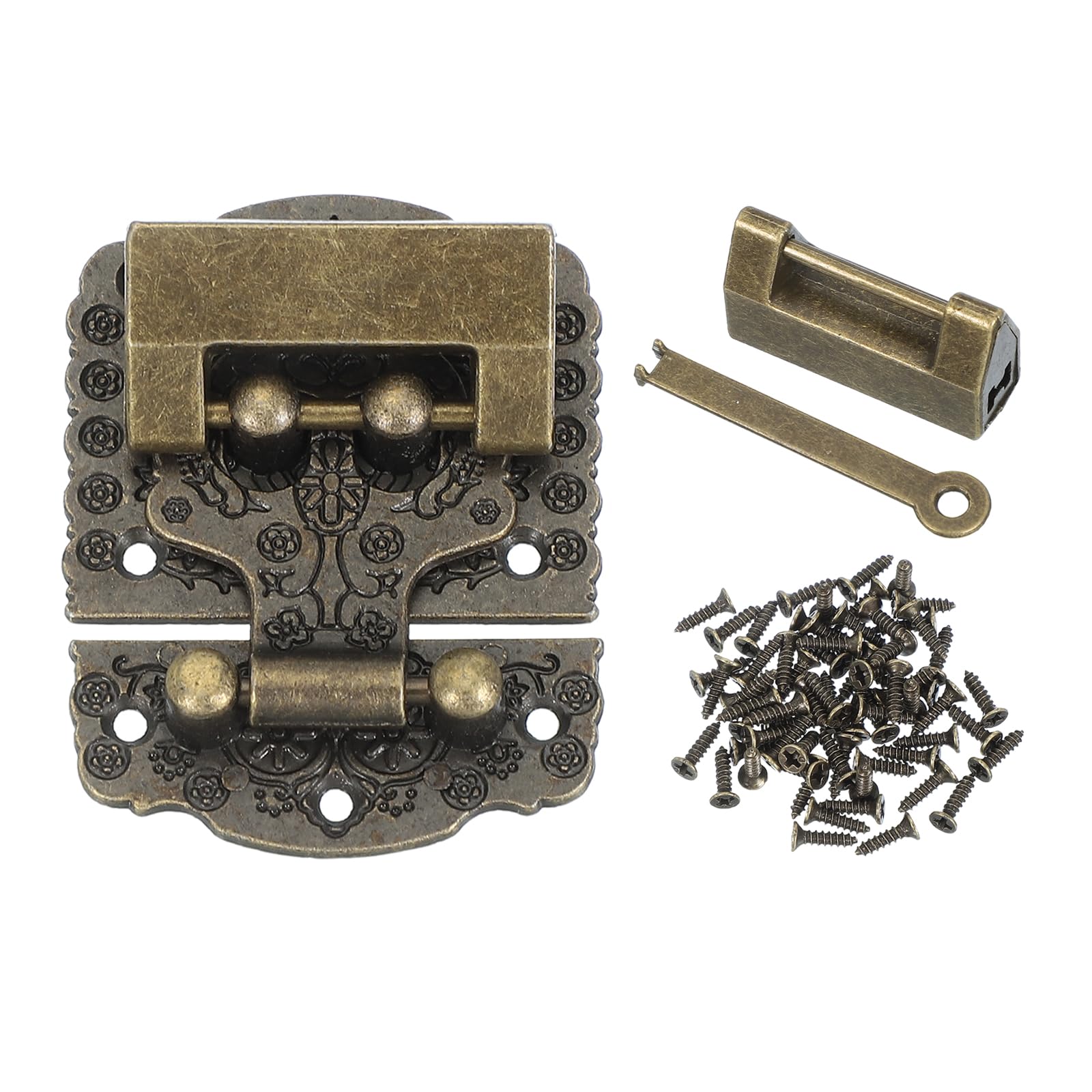 PATIKIL Wooden Box Hasp Latch