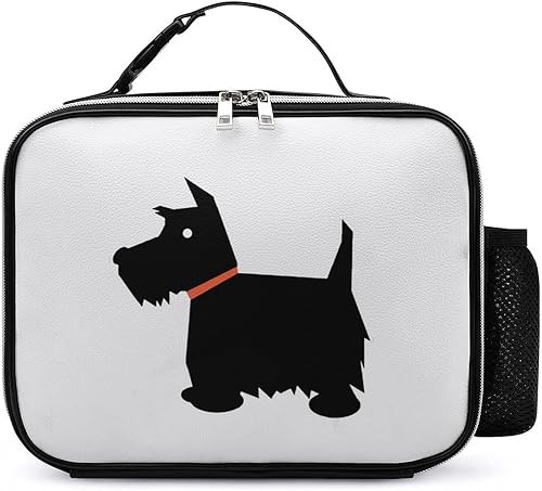 Scottish Terrier - Bolsa de almuerzo con aislamiento para perros, reutilizable, portátil, para trabajo, picnic, viajes