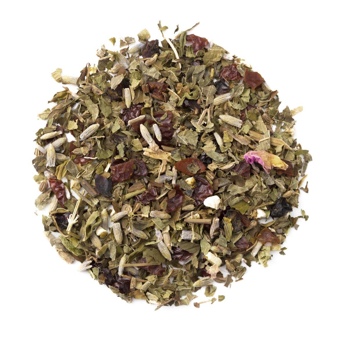 Heavenly Tea Leaves Organic Sleep Loose Leaf Tea Sampler, 4 Naturally Caffeine-Free Loose Leaf Herbal Tisanes (Approx. 80 Cups) - Stress Relief & Immune Support, Calming, Bedtime Tea, Assorted Variety : Grocery & Gourmet Food