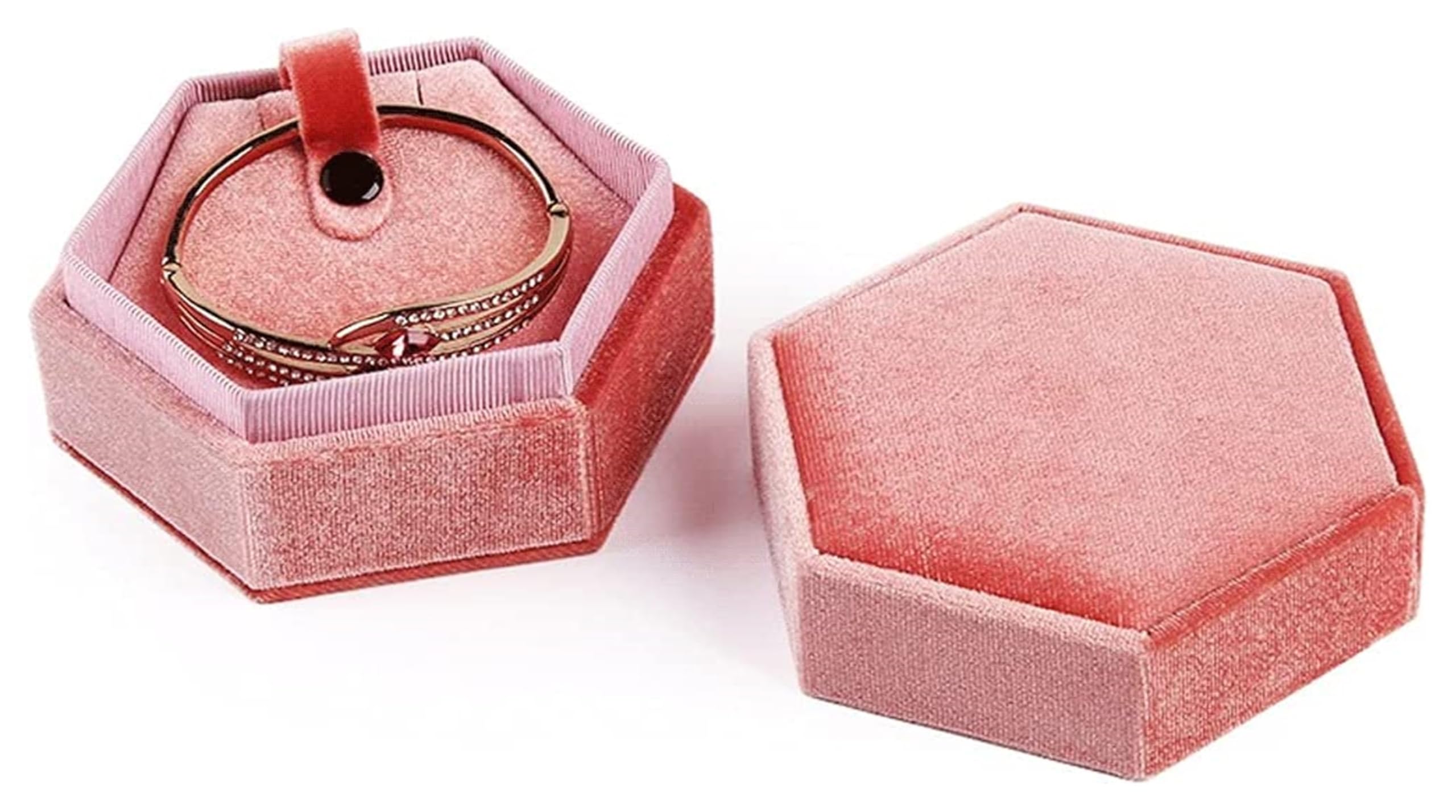 Scatole Per Gioielli Scatola for anelli in velluto, porta-bracciali, portagioielli, for gioielli, confezione regalo Cofanetti E Scatole