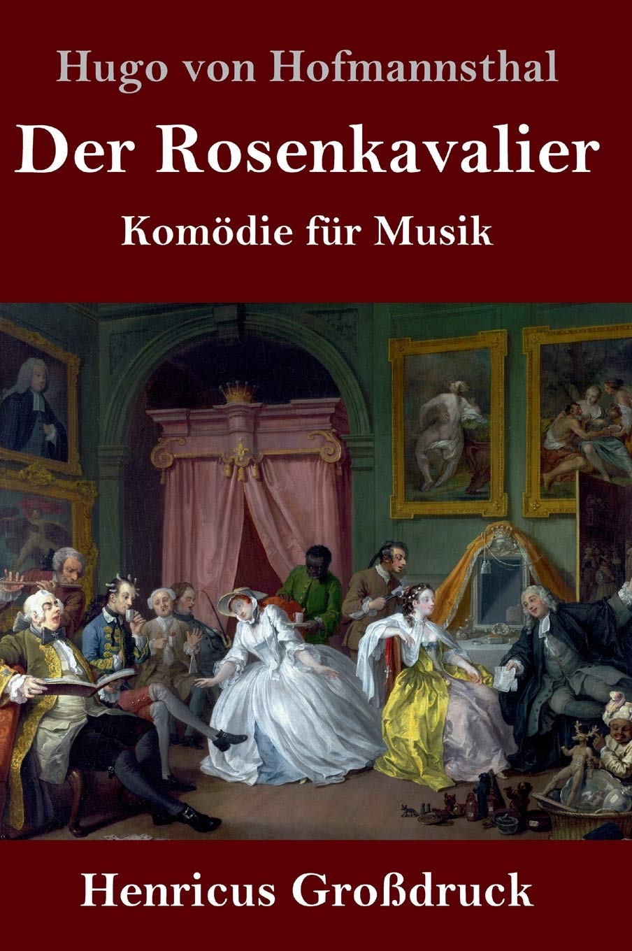 Der Rosenkavalier Großdruck cadeau idéal mélomanes seniors amateurs opéra