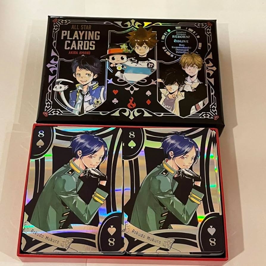 天野明展 六道骸 オーロラトランプ カード トランプ リボーン ブロマイド Amazon.co.jp: 天野明展 リボーンREBORN オーロラトランプ