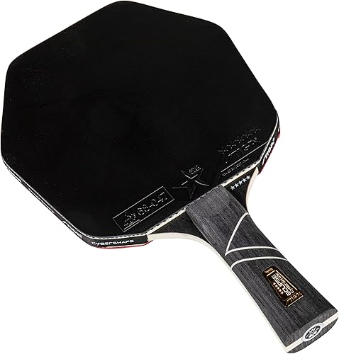 Miniatura 2 de STIGA Cybershape Eclipse - Pala de ping pong  Raqueta de tenis de mesa de rendimiento profesional  Paleta hexagonal de calidad de torneo para giro,