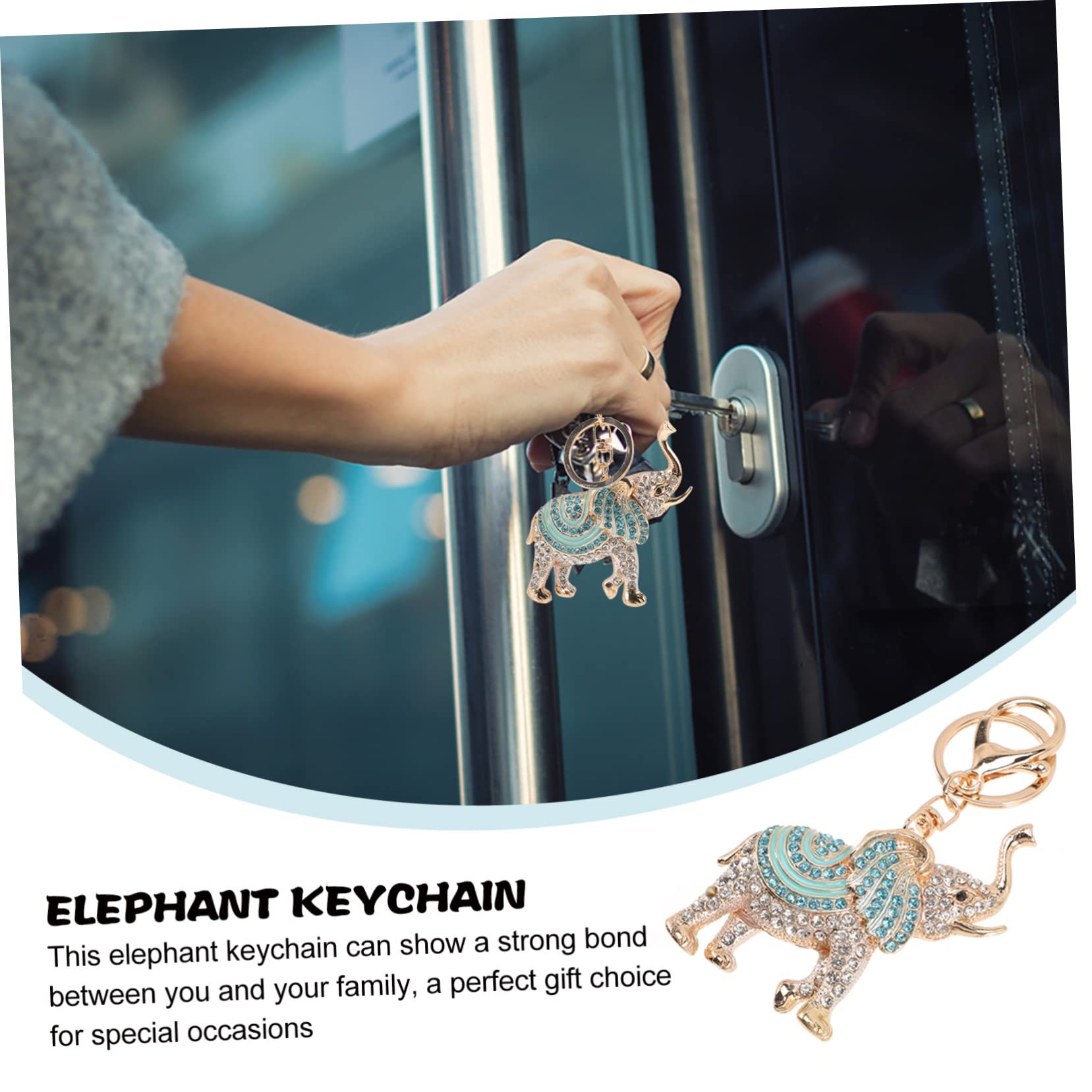 VALICLUD Llavero De Elefante Llavero De Elefante e Para Las Mujeres De e Las es Del Coche e De Coche Para Las es Del e Diamantes De