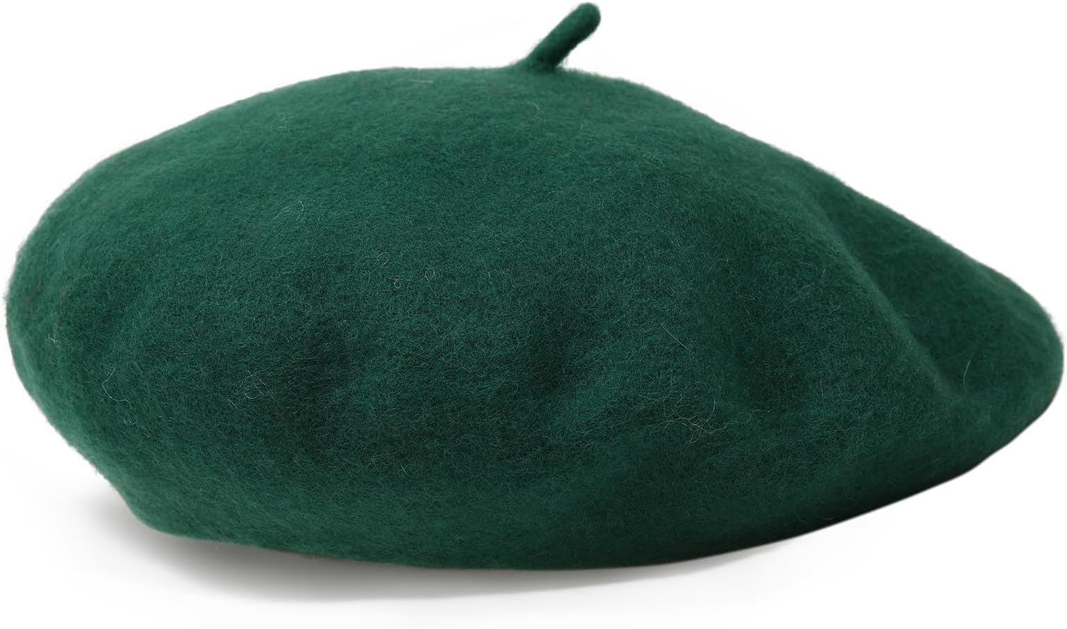 Women French Wool Beret Hats - Solid Color Classic Beanie Winter Cap