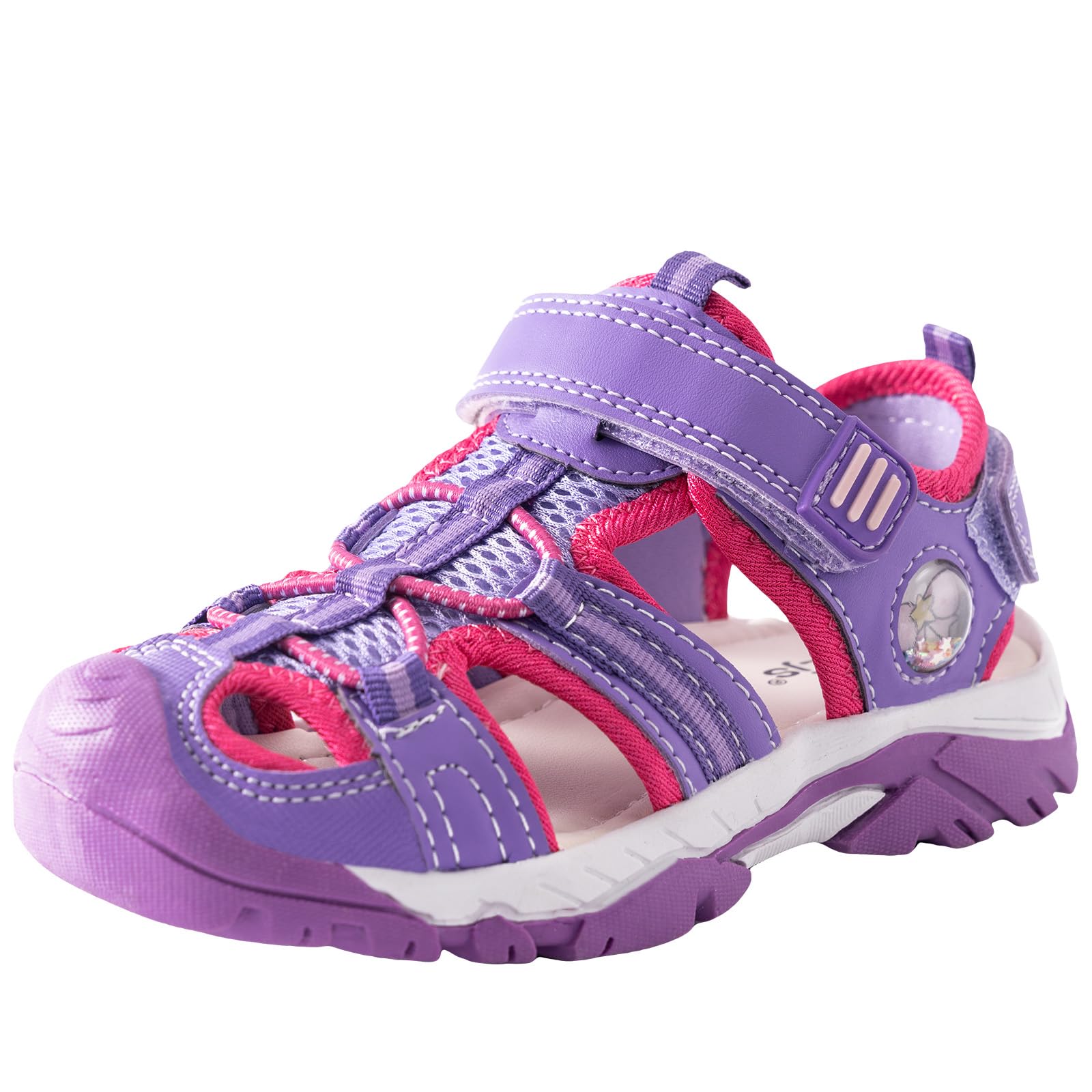 TZJS Jungen und Mädchen Sommer Geschlossene Zehe Sport Outdoor-Sandalen Atmungsaktiv und schnell trocknend