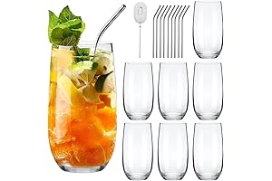 Highball Glasses Set of 8