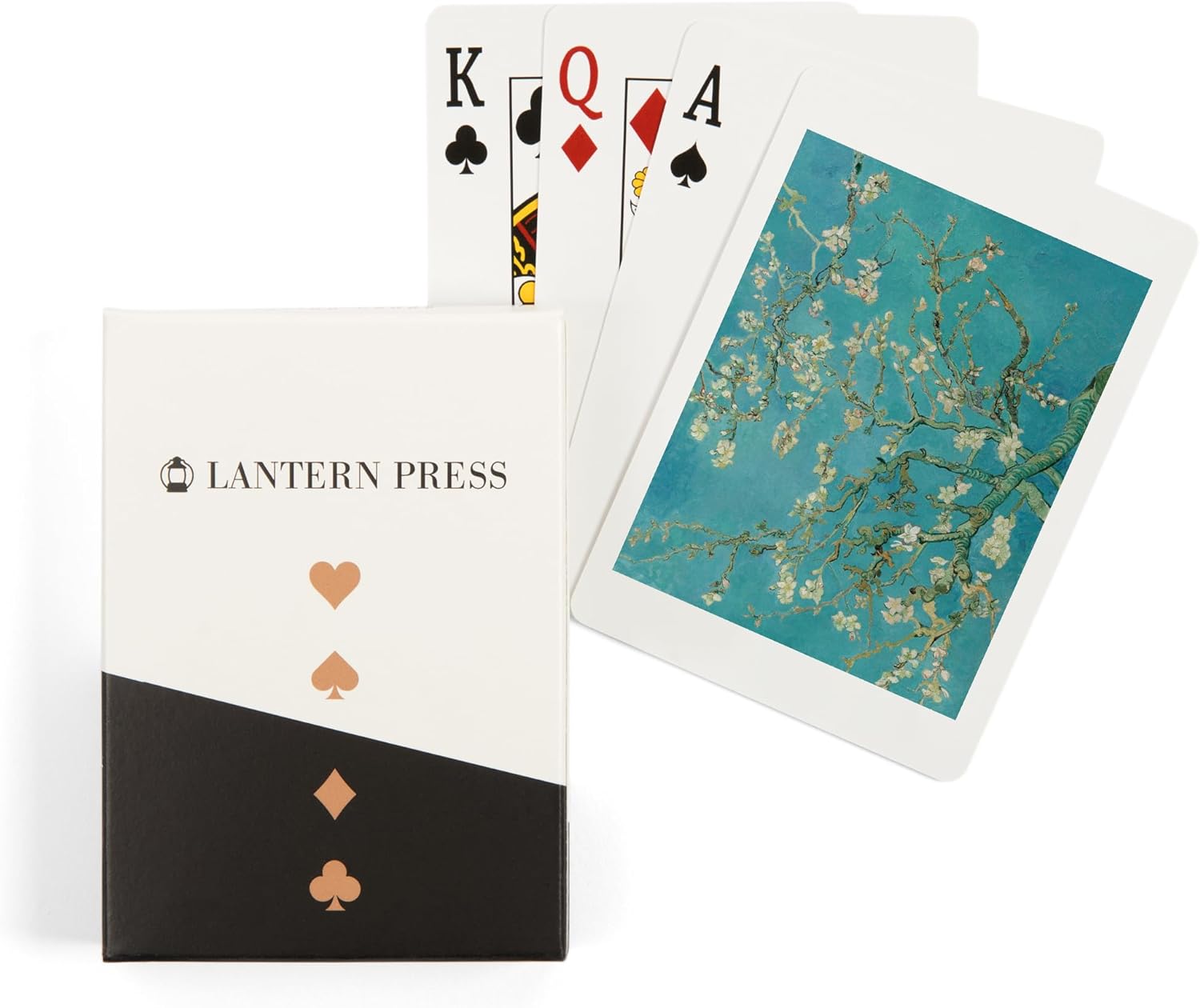 Almond Blossom (Artist: Vincent Van Gogh) c. 1890, Masterpiece Classic, 52 Playing Cards for Adults, Poker Size Card Deck