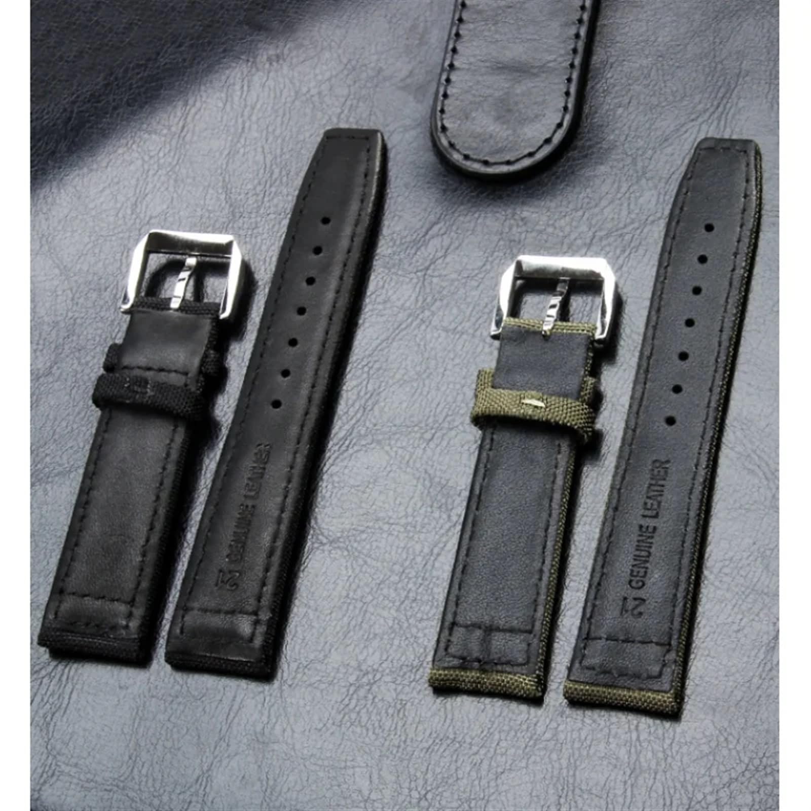 Bracelets de Montre en Nylon Haute densité 20mm, pour Pilote Portugais Portofino, Bandes en Toile, Bracelets de Montre
