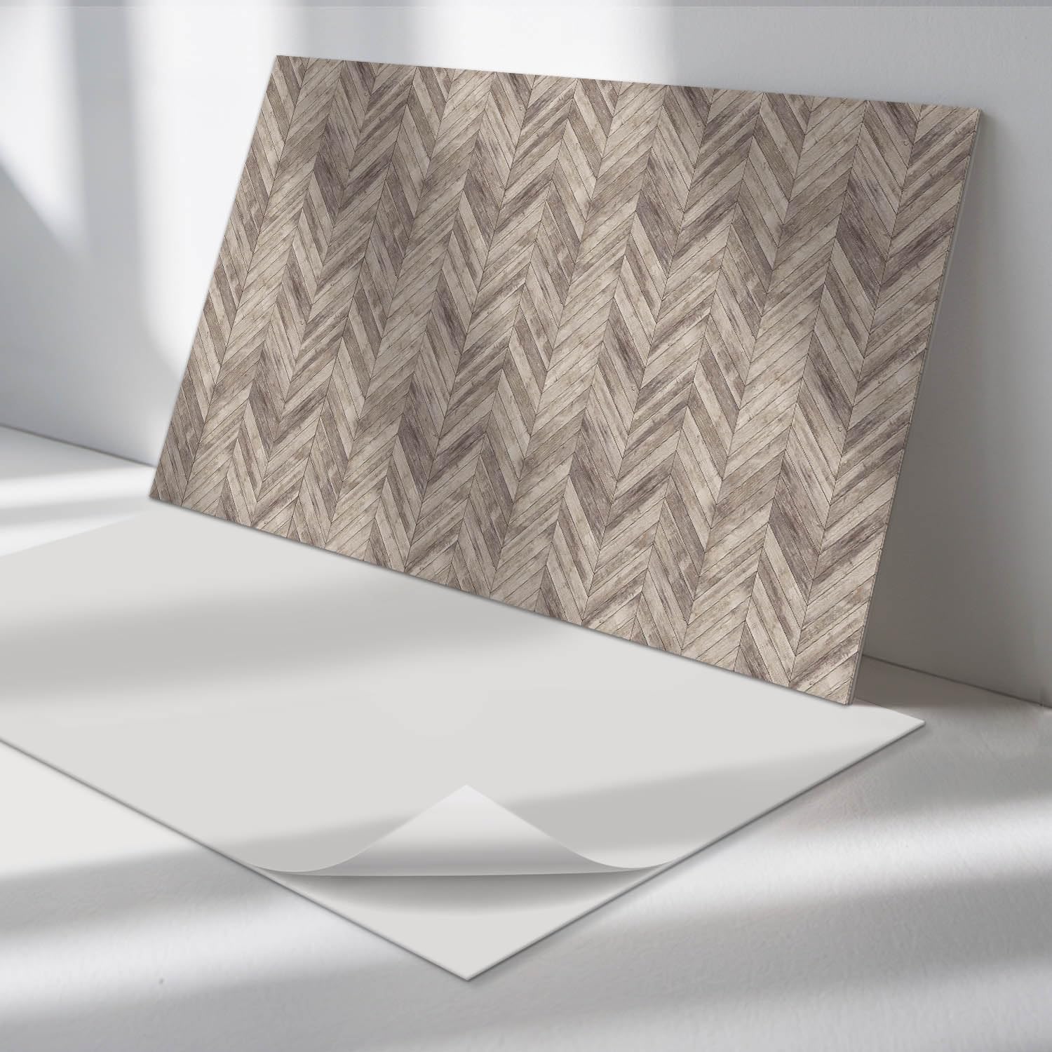 Panneaux muraux autocollants 60x30 cm pour rénover un mur abîmé ou humide