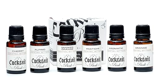 CocktailPunk Cocktail Bitters - ArtesanĂa en lotes pequeños fabricada en Estados Unidos con frutas y especias orgánicas naturales sin OMG juego de 6 CocktailPunk Cocktail Bitters - ArtesanĂa en lotes pequeños fabricada en Estados Unidos con frutas y especias orgánicas naturales sin OMG juego de 6