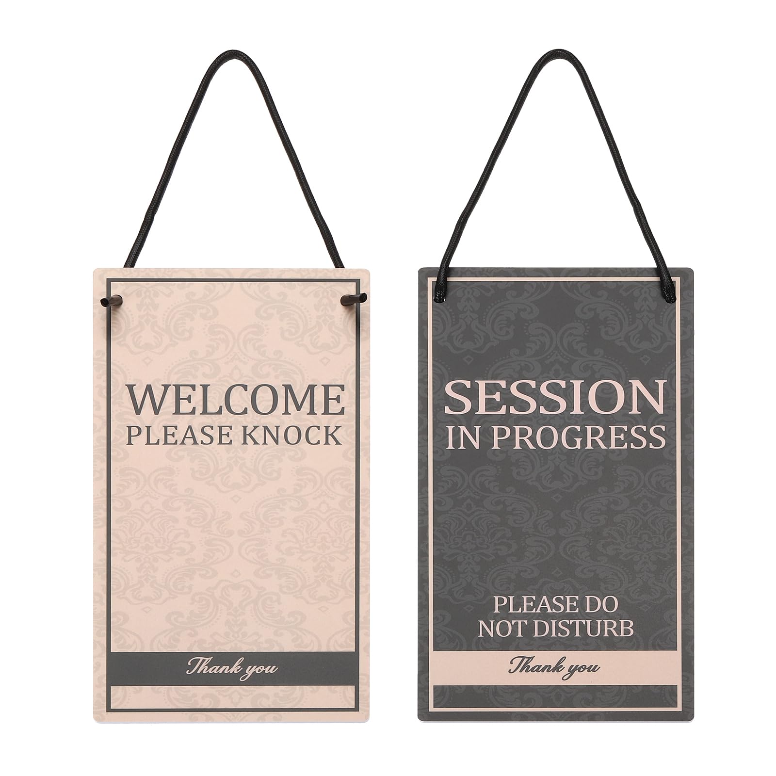 PATIKIL Session in Progress Do Not Disturb Door Hanger Sign