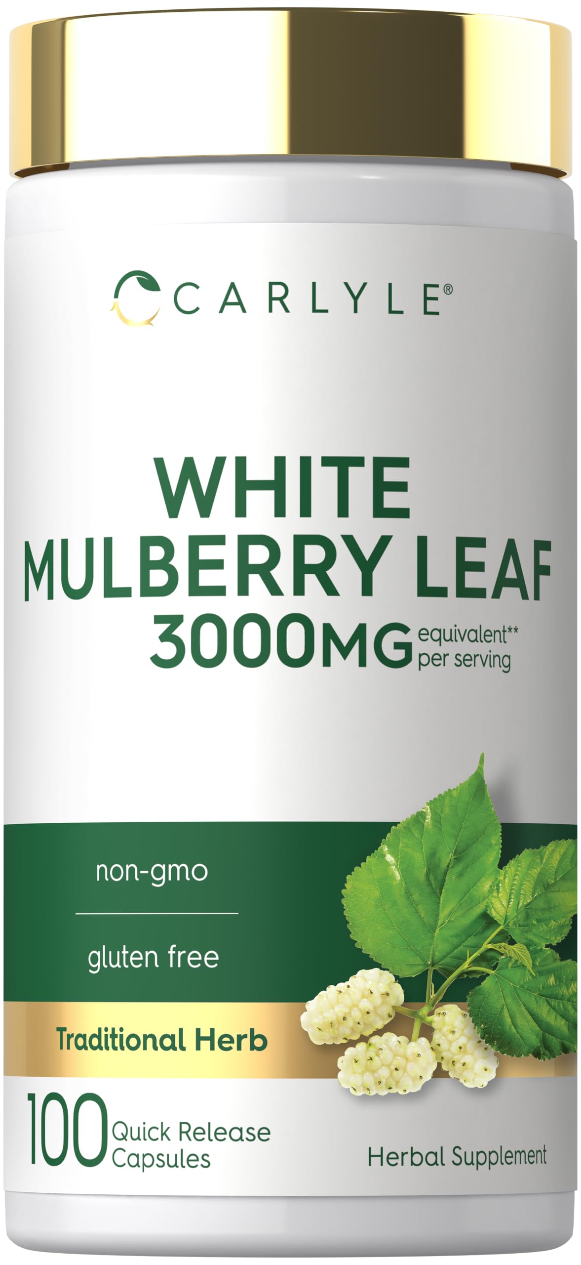 Carlyle Mulberry Leaf Extract | 100 Capsules