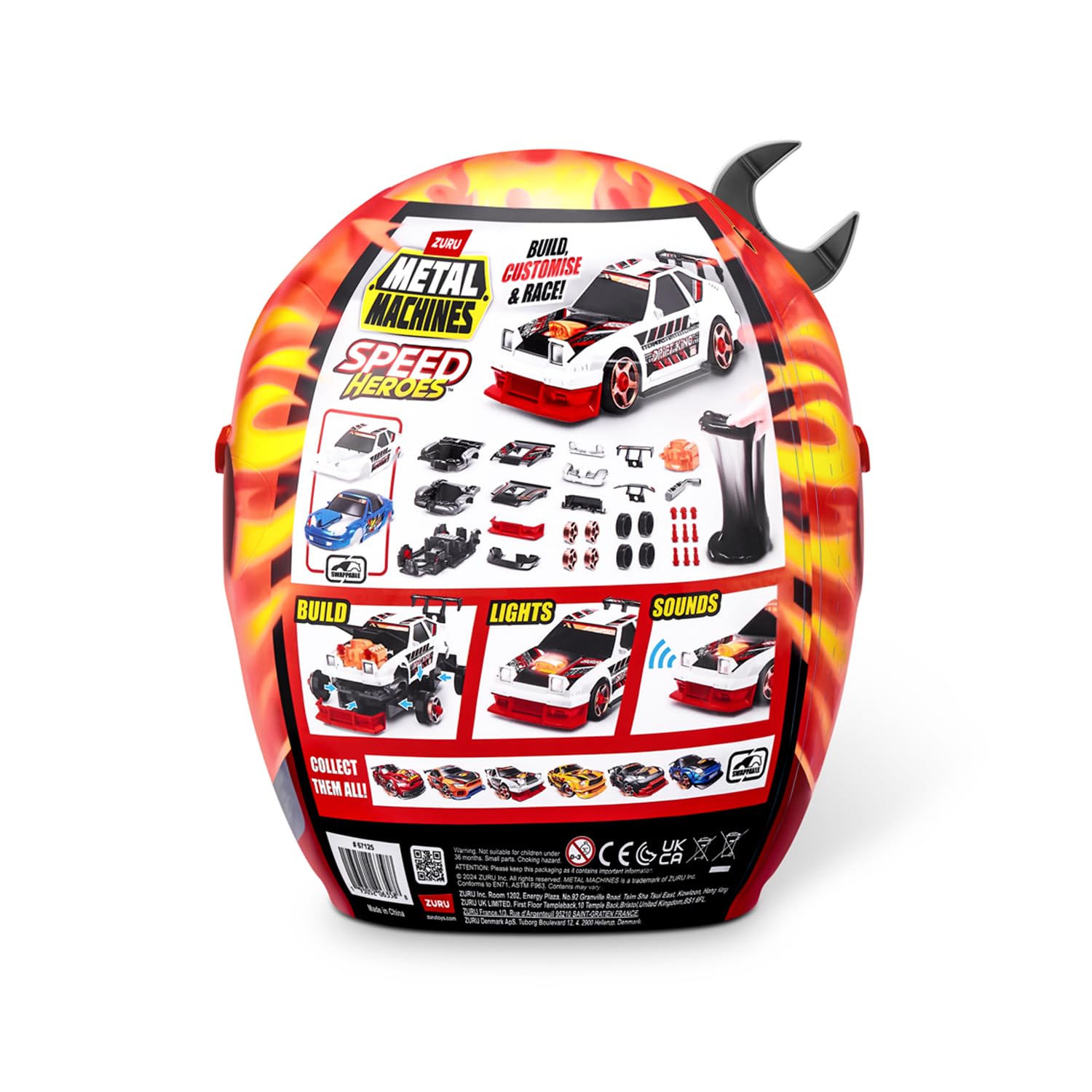 Candide, Metal Machines, Capacete Surpresa, Speed Hero, Acima de 4