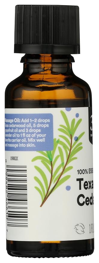 Aceite Esencial 100% Texas Cedarwood 1 oz Whole Foods Market miniatura 4