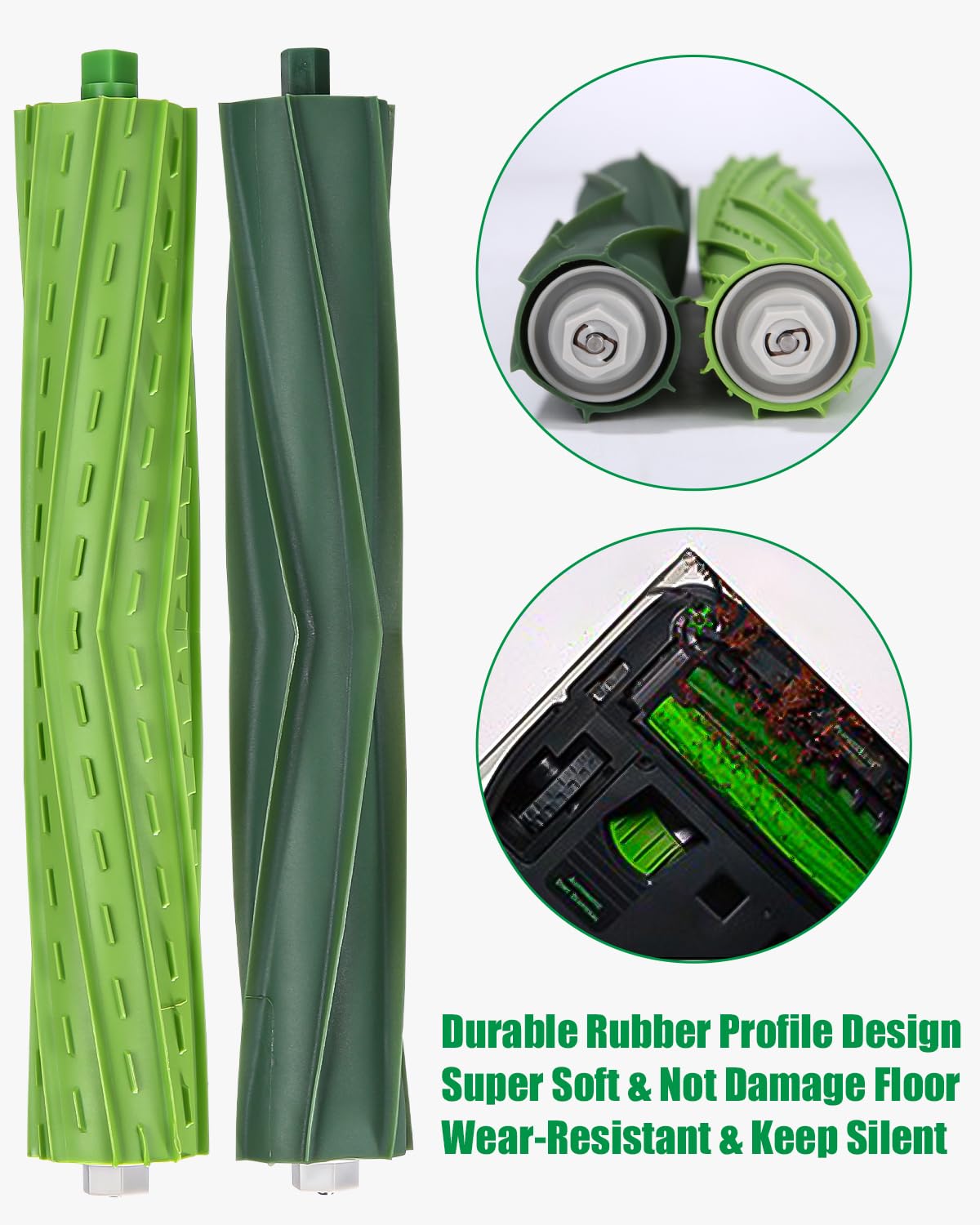 Lot De 6 Filtres HEPA Compatibles IRobot Roomba I7, I3, I5+, I8, E5, E6... - Filtres à Air Pour Aspirateur Robot, Remplacement Facile (pas Pour Combo J7+/J9+) - 7