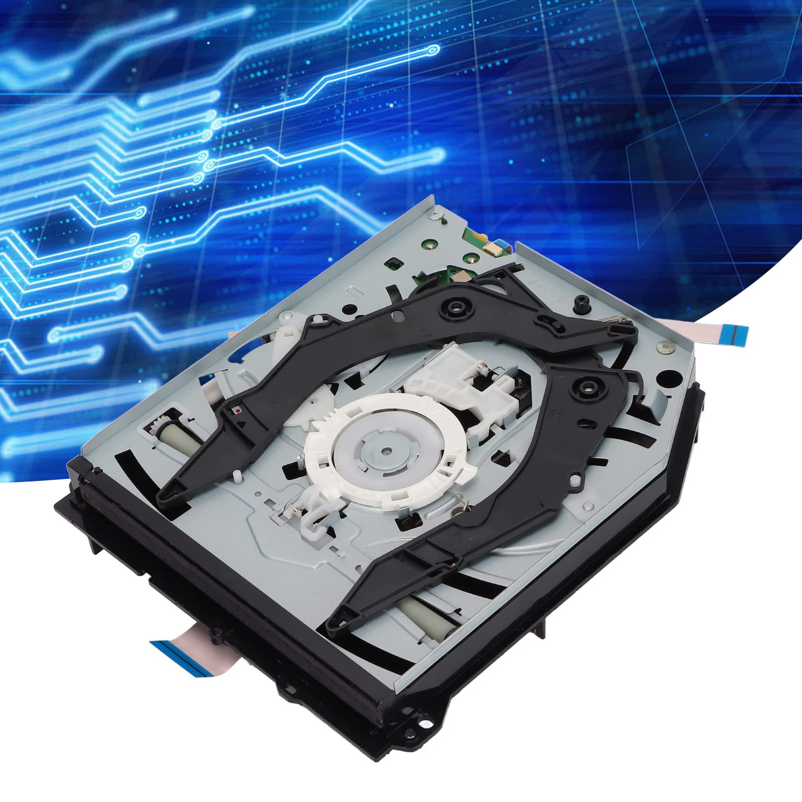 Elprico Unidad de CD de Repuesto para Unidad de Disco óptico KEM‑490 Unidad de CD Portátil con Chipset Profesional para Consolas 1200