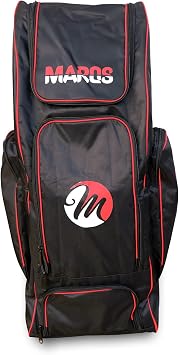 PROSTYLE SPORTS Cricket Duffle Bag, Cricket kit Bag 2023 Black/Red