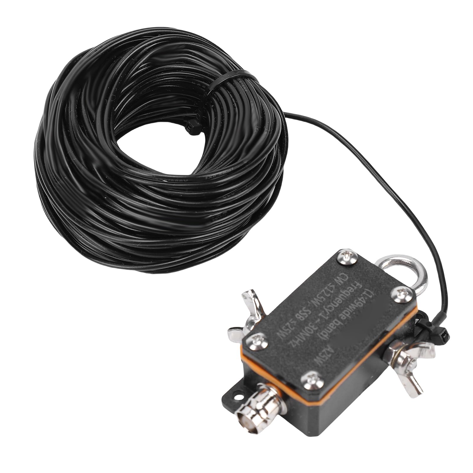 Fabater Antenne Radio Portatili Ad Onde Corte HF Alimentate con estremità Facili da Installare per gli Appassionati di Radio Materiale in PVC