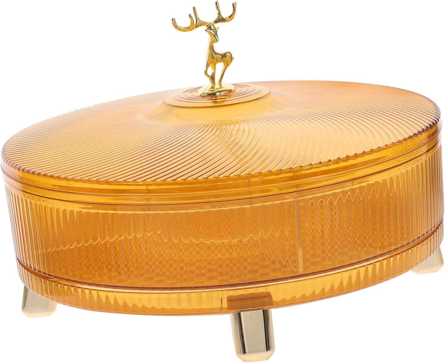 Compartments Candy Serving Case Snack Holder with Multiple for Dried Fruit Desktop Storage Food Storage Box for Kitchen Dining and Entertaining