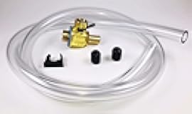 F108N Oil Drain Valve with Heavy Duty 3' Hose Kit for Fumoto Long Nipple