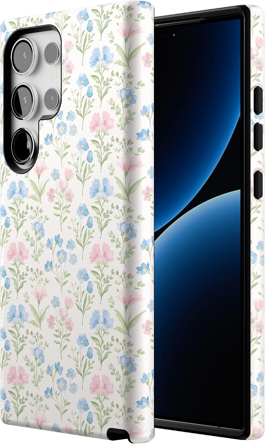 Casely Galaxy S24 Ultra Case | Pastel Garden | Sunday Best | Essential Slim Dual-Layer Protective Design