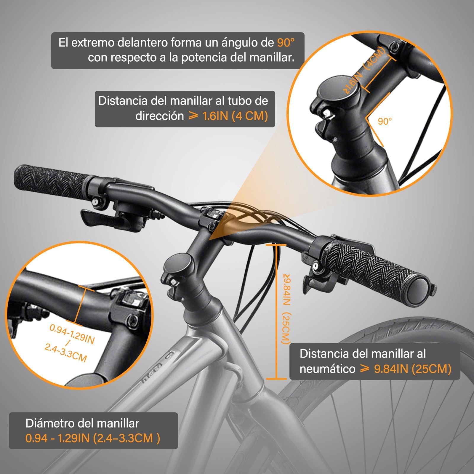 Cesta Bicicleta Delantera, Cesta Bicicletas para Perros Pequeños | Con Adaptador de Manillar, Plegable, Desmontable, para Mascotas, Bolsa de Compras, Cesta de Picnic, Negro