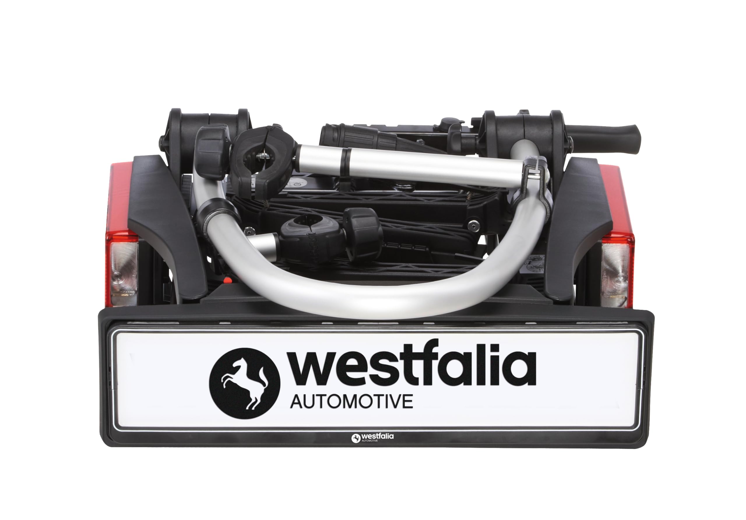 Westfalia BC 60 Fahrradträger für die Anhängerkupplung | Kupplungsträger für 2 Fahrräder | E-Bike geeignet | zusammenklappbar