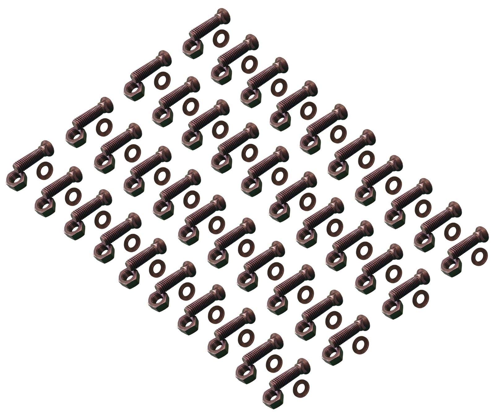 40 - Plow Bolts, Nuts & Washers for Blades/Cutting Edges, 5/8