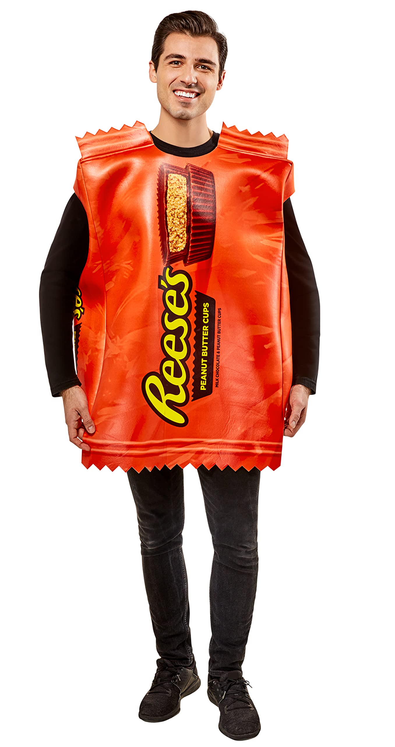 RubiesHershey's: Reese's Peanut Butter Cup Costume for Adults, Unisex Standard