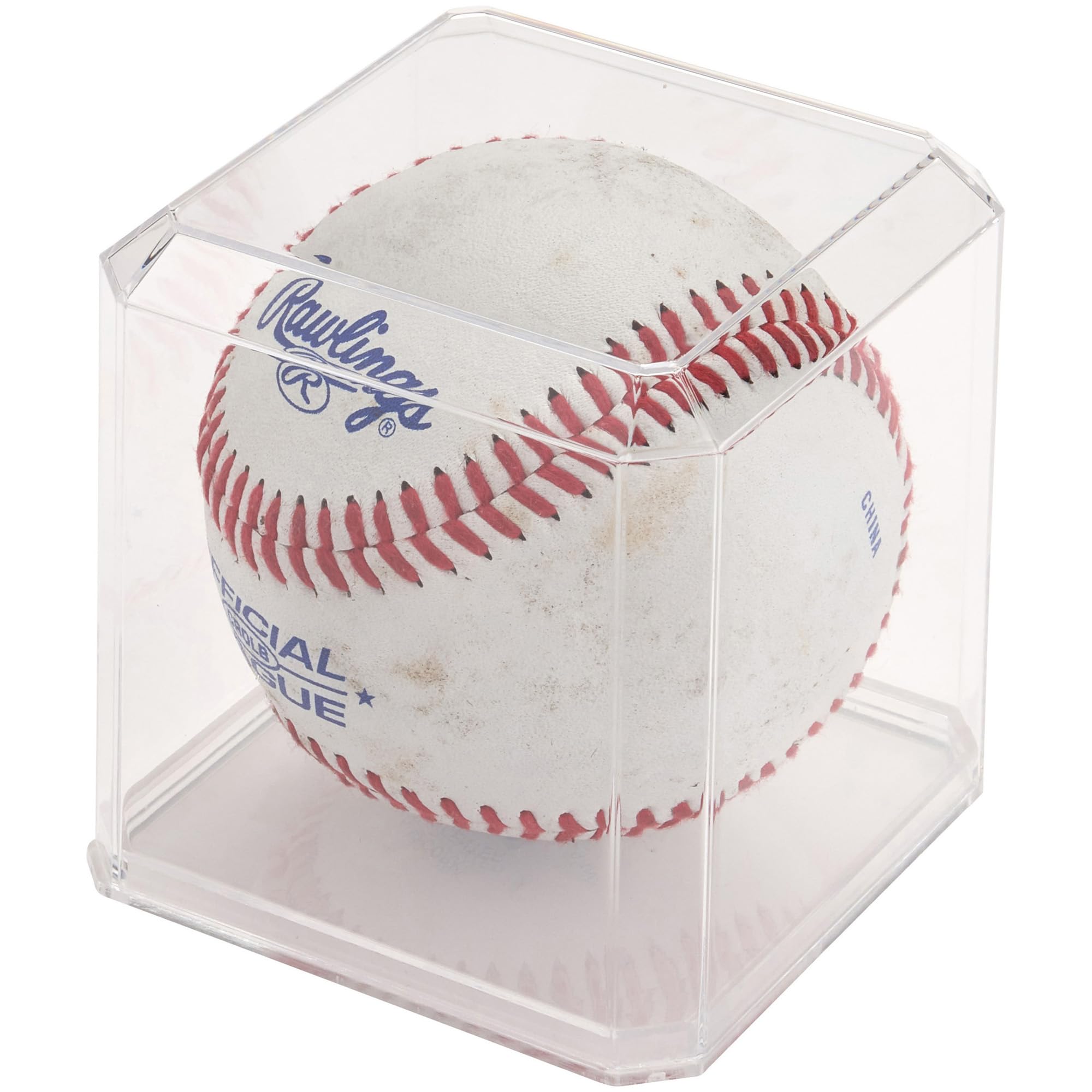 Pioneer Plastics 033C Clear Plastic Baseball Display Cases, 3