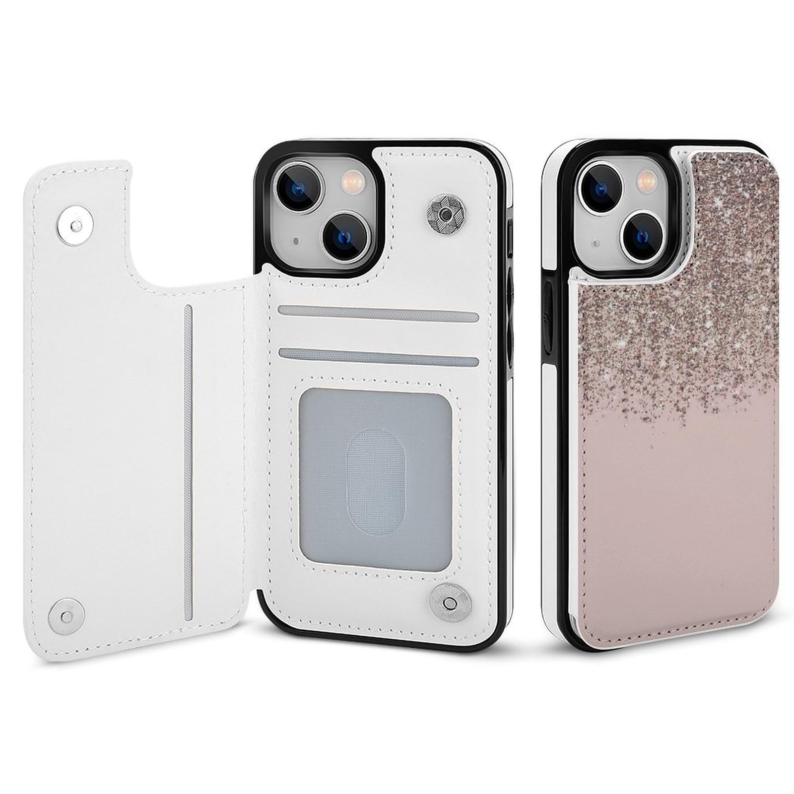 Amazon.co.jp: iPhone 13 ケース 手帳型 ブラッシュピンクローズ