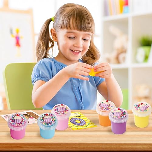 Miniatura 6 de 30 tarjetas de San Valentín con limo para niños, tarjetas del día de San Valentín para intercambio de aula, regalos de fiesta del día de San