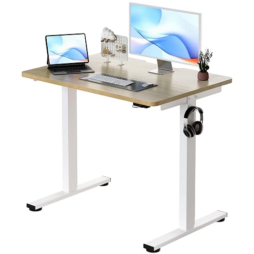 Okin Small Electric Standing Desk, 36" x 24" Whole Piece