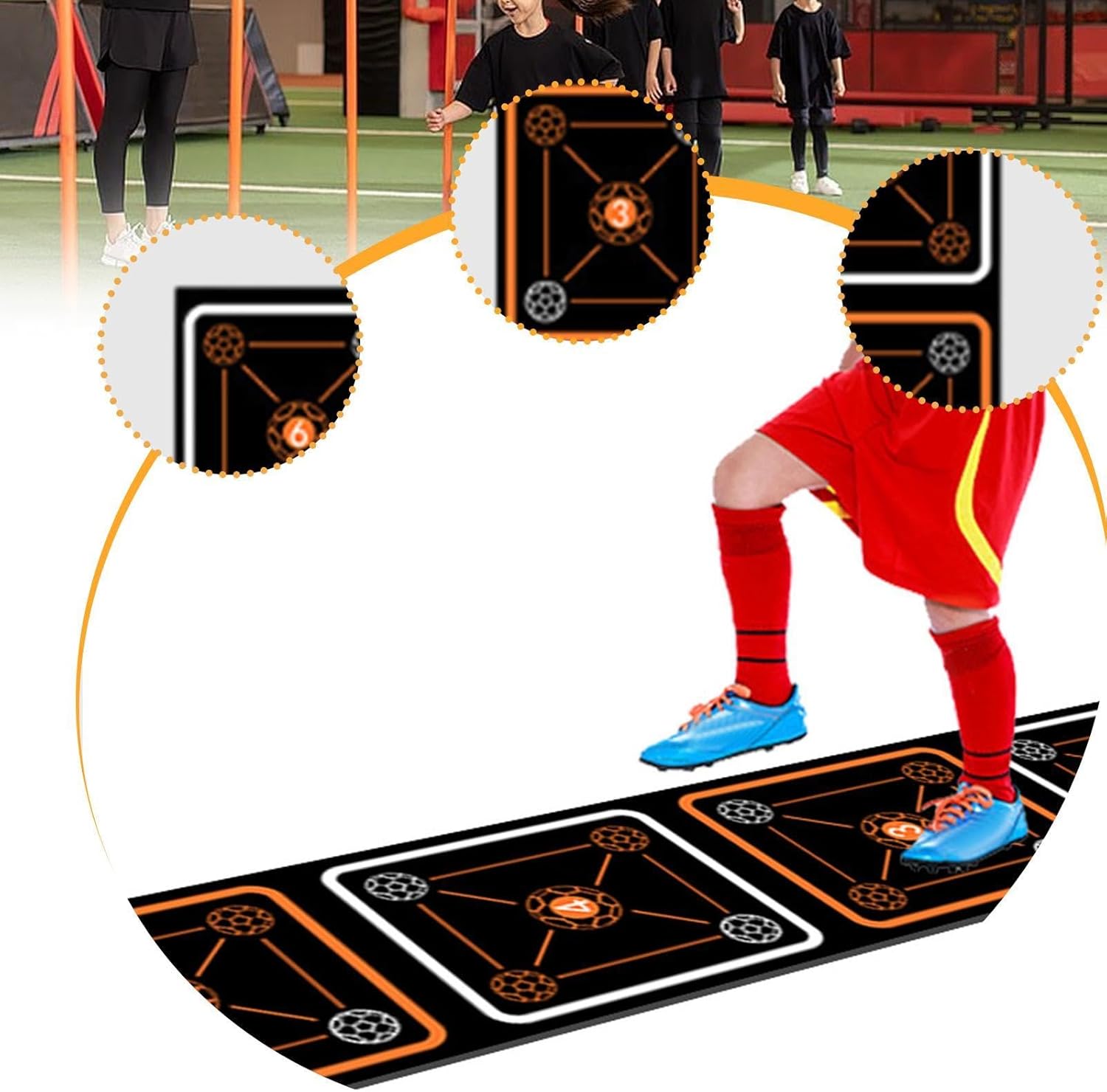 Agility Ladder Matte Speed ​​Agility Training Matte Equipment Equipment Food for Home