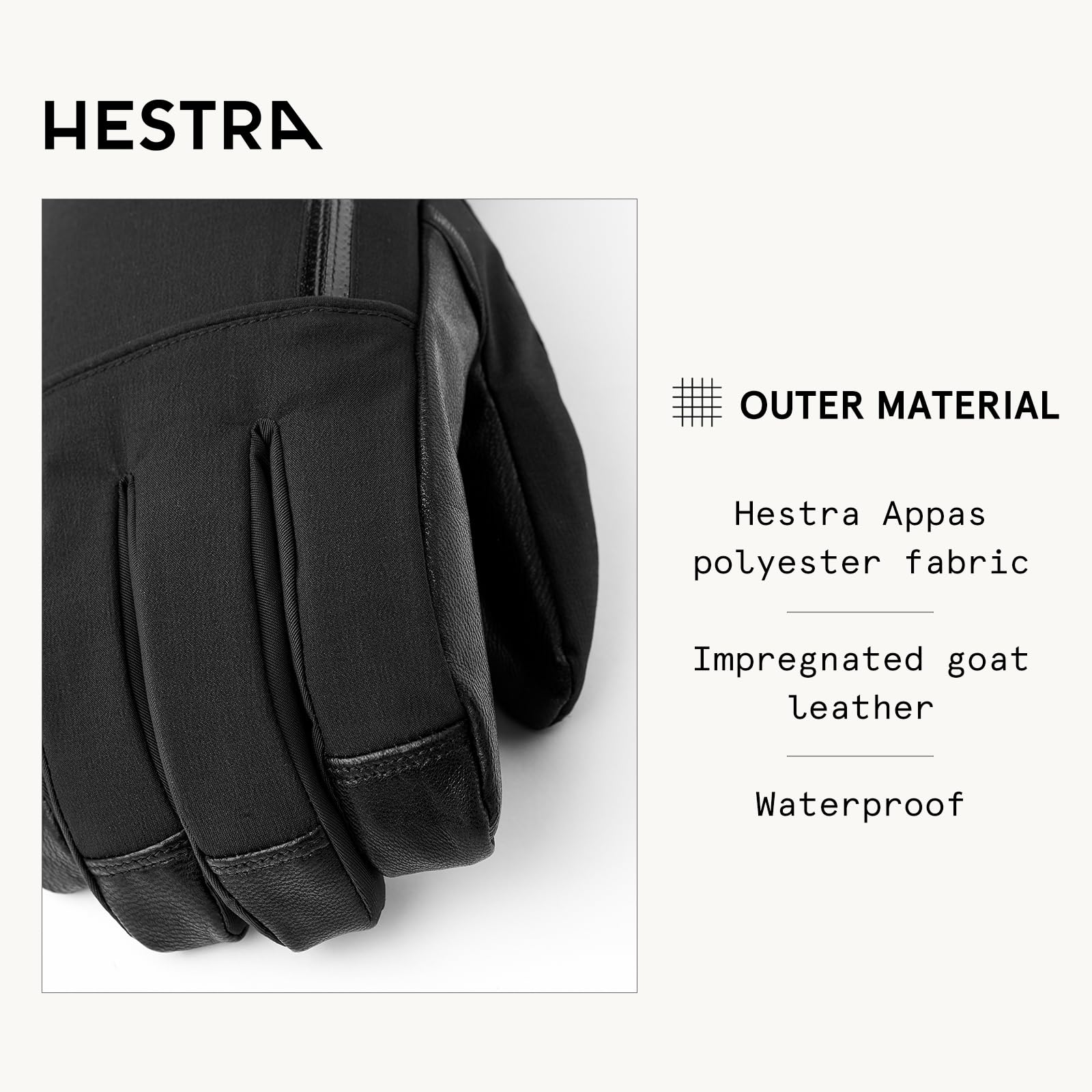 Amazon | Hestra CZONE ポインターグローブ | Hestra | グローブ